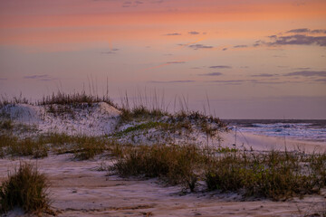 Wall Mural - sunset beach