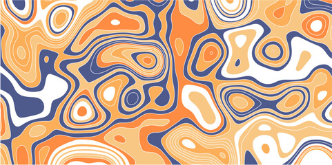Poster - Abstract colorful paper cut background design .Modern vector illustrations with hand drawn organic shapes.Trendy multicolor contemporary design for prints, flyers,banners covers design..