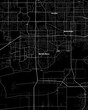West Des Moines Iowa Map, Detailed Dark Map of West Des Moines Iowa