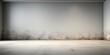 Neutral Aesthetics: White Floor on a Subtle Grey Backdrop