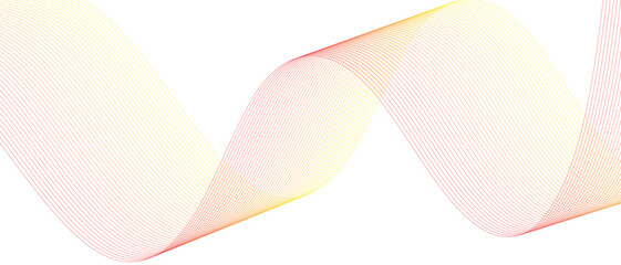 Aufkleber - abstract simple geometric wavy line pattern art.