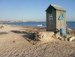Fahrrad in Tunesien am Strand