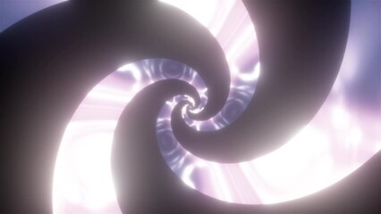 Poster - Abstract spiral energy. Computer generated 3d render