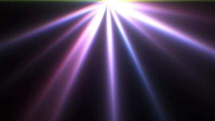 Poster - Bright laser show. Computer generated 3d render