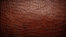 Leather Texture Background. Original Red Pattern Leather Background.