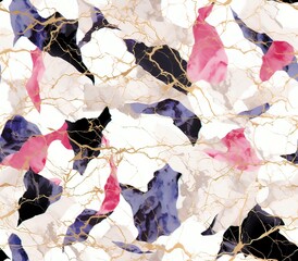 Poster - Marble seamless pattern