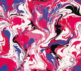 Poster - Marbled Seamless Pattern