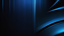 Concepto De Tecnología Abstracta Fondo Superpuesto Geométrico De Rayas Azul Oscuro. Fondo De Vector Abstracto Dinámico Azul Marino Brillante Con Líneas Diagonales. Color Clásico De Moda De 2024. Fondo
