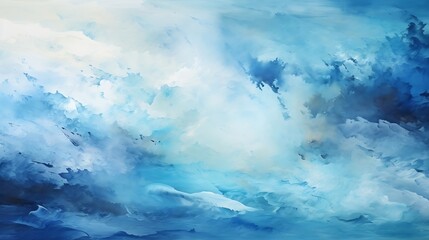 Leinwandbilder - Generative AI : Abstract art background. Oil painting on canvas.
