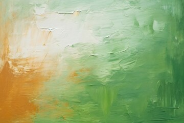 Poster - Generative AI : Nature abstract landscape painting. Modern art background.