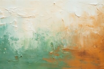 Poster - Generative AI : Nature abstract landscape painting. Modern art background.