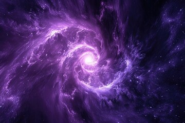 Wall Mural - Abstract galaxy space illustration 