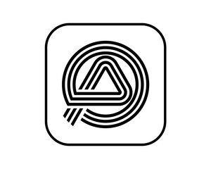 letter A logo