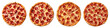 © PNGSTOCK - Pepperoni pizza isolated on a transparent background, PNG Collection