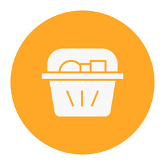 Sticker - Shopping Basket Icon