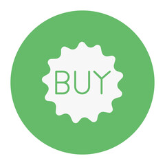 Canvas Print - Buy Now Button Icon