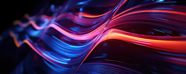 Poster - abstract background for digital purposes as ai, networks, technology, science, etc.