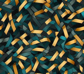 Poster - Reticulated Seamless Pattern