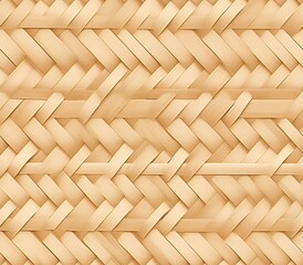 Poster - Rattan Weave Seamless Pattern