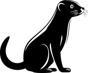 Wall Mural - Mongoose Flat Icon