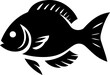 Oscar fish Flat Icon