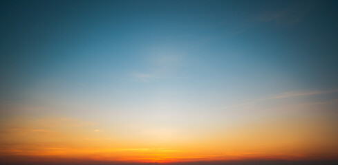 Wall Mural - sunset over the sea
