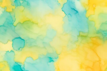 Wall Mural - Abstract watercolor background with watercolor splashes.