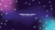 © Khulqi Design - Abstract background with a gradient, depicting network technology.