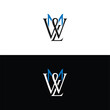 LMW logo. L M W design. White LMW letter. LMW, L M W letter logo design. Initial letter LMW linked circle uppercase monogram logo. L M W letter logo vector design.	

