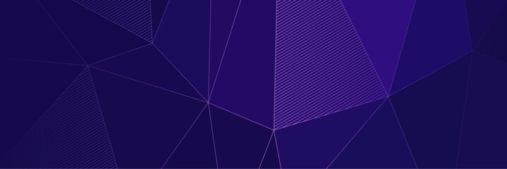 Wall Mural - abstract purple geometric elegant background with triangles lines