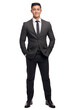 © Suplim - portrait of a male in business outfits isolated