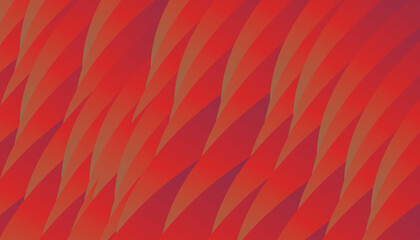 Sticker - abstract red and white pattern background.