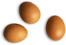 Close Up View Isolated Eggs On Plain Background Suitable For Your Element Project.