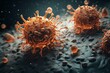 Overactive immune response triggers cytokine storm as macrophages and T cells separate excessive cytokines. Generative AI