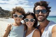 © Vasili - portrait of family on the beach