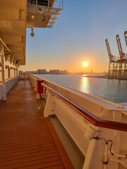 Wall Mural - ship in the port