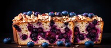 Blueberry And Oat Loaf Cake, Step-by-step.