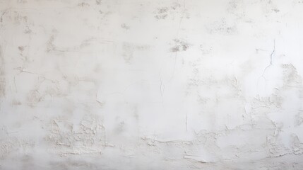 Wall Mural - White plastered wall with floor texture pattern background. AI generated image