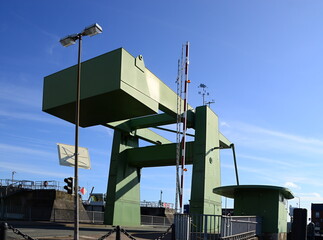 Sticker - Draw Bridge in the Town Cuxhaven, Lower Saxony