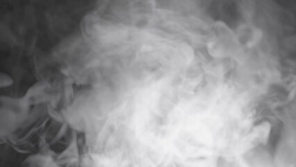 Wall Mural - abstract background of white smoke plumes