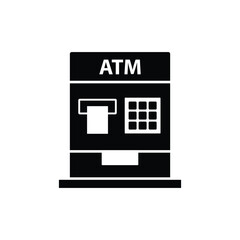 Wall Mural - atm icon vector. Money from atm vector icon