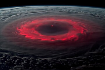 Wall Mural - an image focusing on the swirling patterns and intricate details of saturn's atmosphere, showcasing 