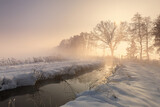 Fototapeta Do pokoju - Krajobraz zimowy
