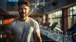 © Daniel - Man working out in the gym, healthy lifestyle, good figure