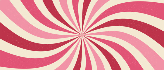 Wall Mural - Retro background of the 70s. Abstract vintage background. Vector illustration