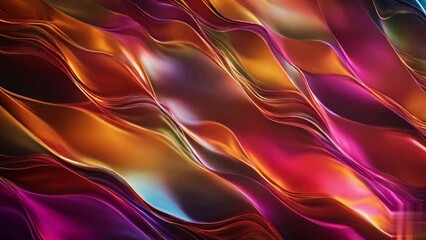 Wall Mural - abstract background with light waves