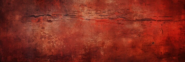  Simple Red Grunge Background Texture created with Generative AI Technology