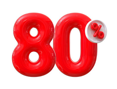 80 percent Red balloon offer in 3d