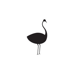 Wall Mural - swan logo icon vector design illustration