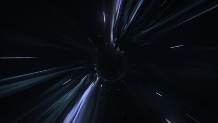 Wall Mural - Wormhole Time Travel - Space Tunnel